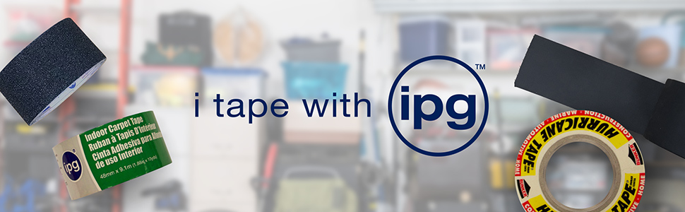IPG Double-Sided Indoor Carpet Tape, 1.88" x 36 yd (Single Roll)