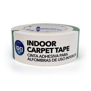 IPG Double-Sided Indoor Carpet Tape, 1.88" x 36 yd (Single Roll)