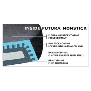Hawkins Futura Nonstick Dosa Tava, Diameter 33 cm, Thickness 4.88 mm (NDT33)