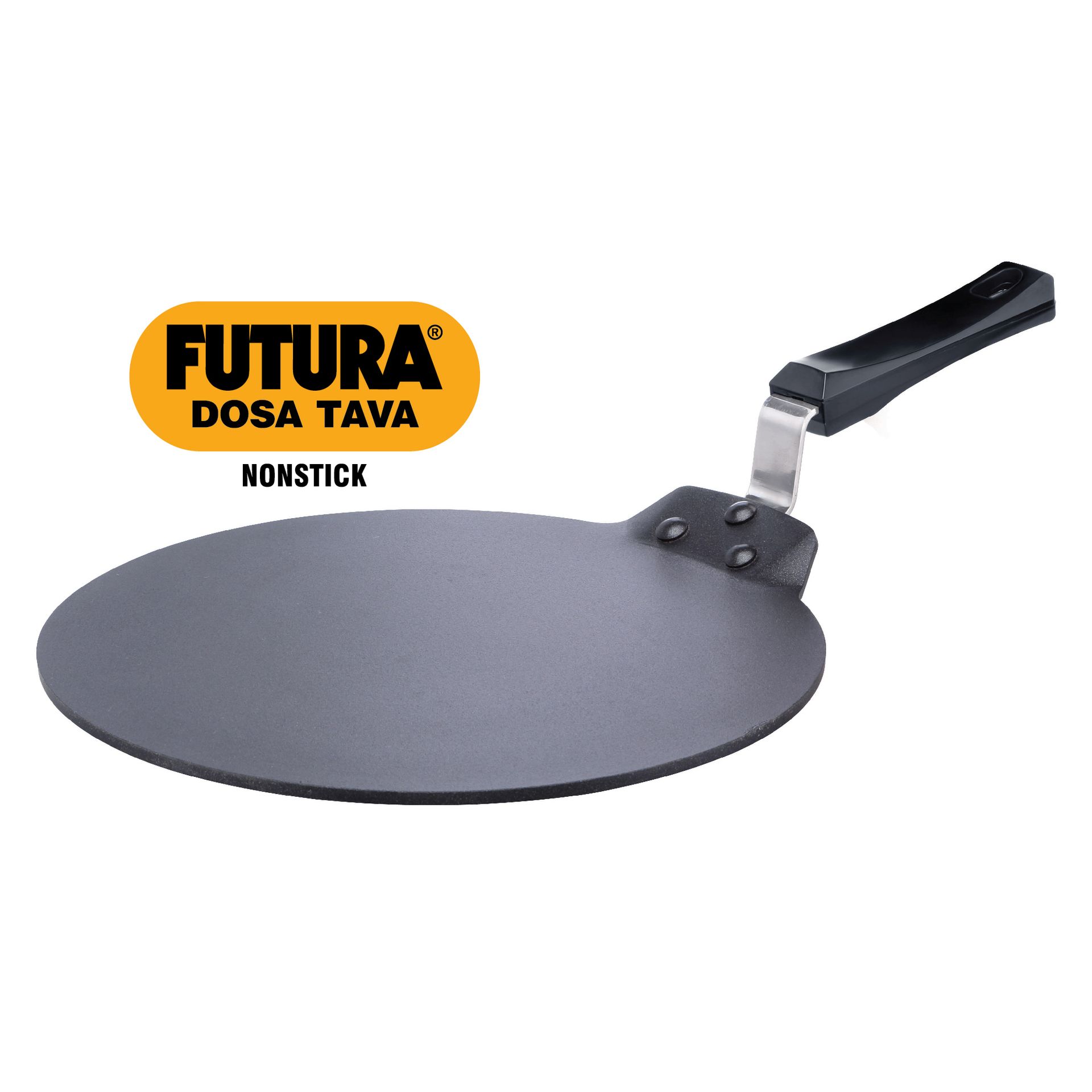 Hawkins Futura Nonstick Dosa Tava, Diameter 33 cm, Thickness 4.88 mm (NDT33)