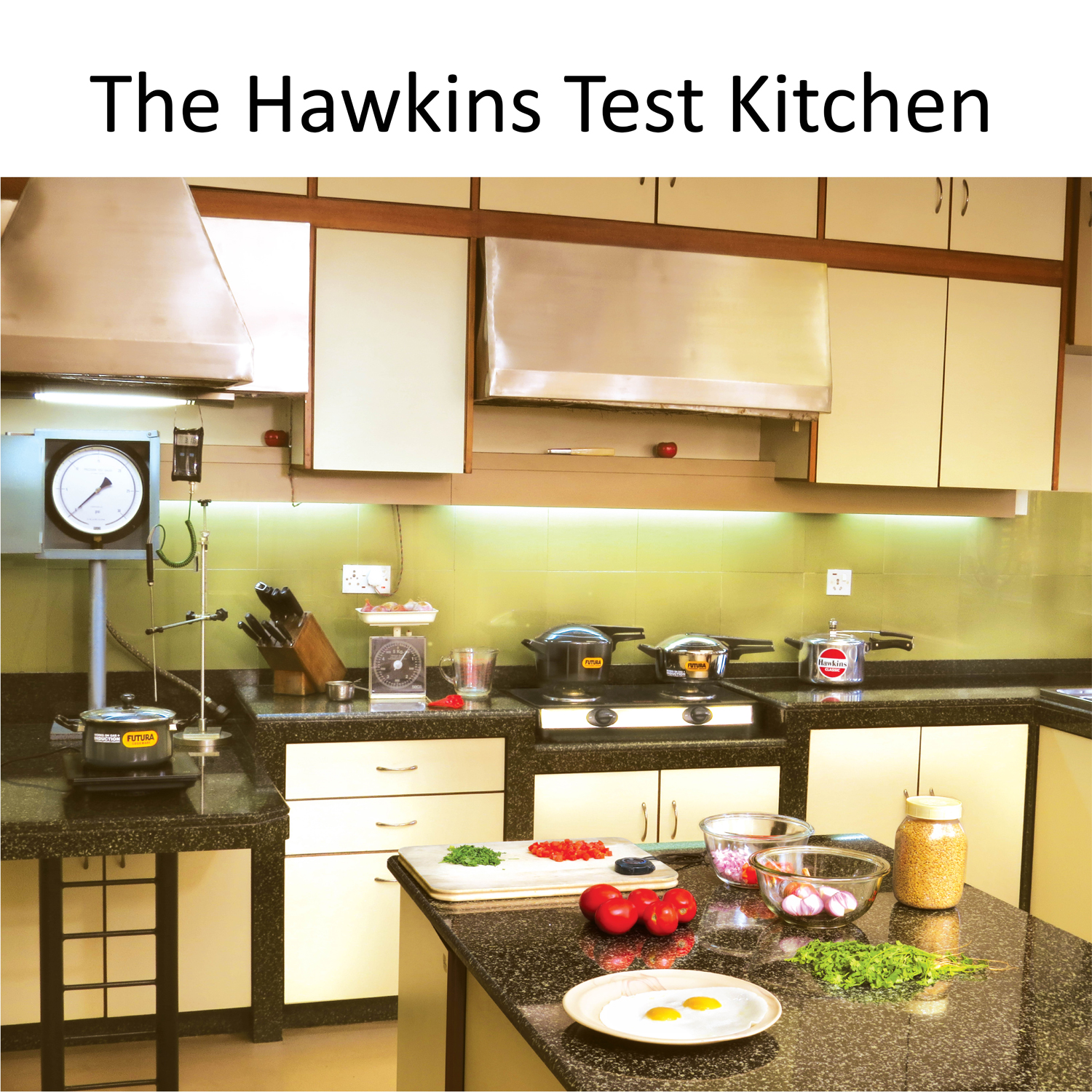 Hawkins Futura 2.5 Litre Deep Fry Pan, Non Stick Kadai with Stainless Steel Lid, Round Bottom Kadhai, Black (NK25S)