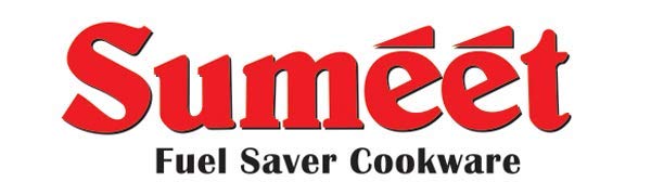 Sumeet 2 Pcs Stainless Steel Induction & Gas Stove Friendly Container Set/Tope/Cookware Set with Lids - Size No.13 & No.14