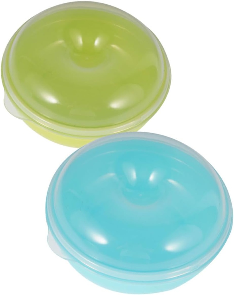 HEALLILY 2pcs Storage Containers Airtight Bread Box Lids Bread Storage Containers for Fridge