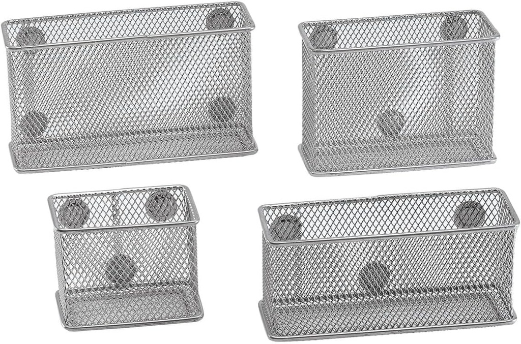 Fox Valley Traders Magentic Mesh Baskets Set of 4