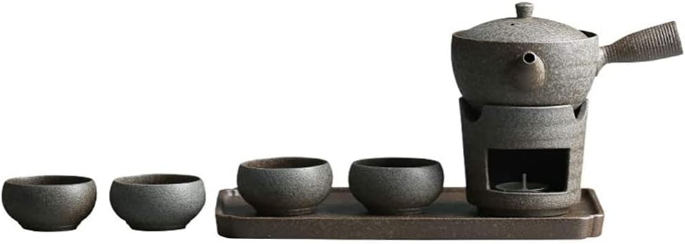 Japanese Ceramic Sake Set, Gift Box, Cup and Tea Set