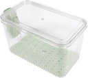 Bread Box Storage Container Fridge Loaf Cake Fresh Keep Fridge Organizer