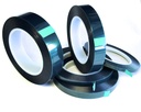 High Temp Masking Tape Kit, Green Polyester, 5 Roll