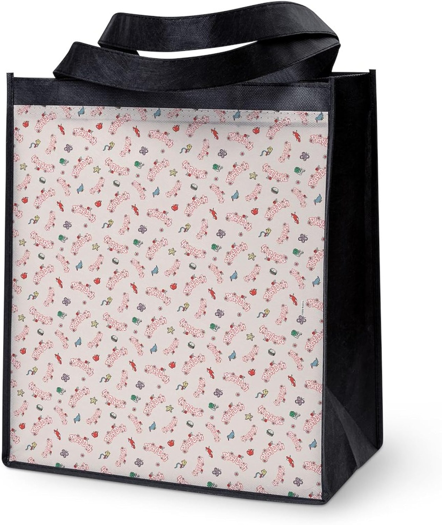 CafePress Play Doh Pattern: Summertime Fun Reusable Collapsible Grocery Bag