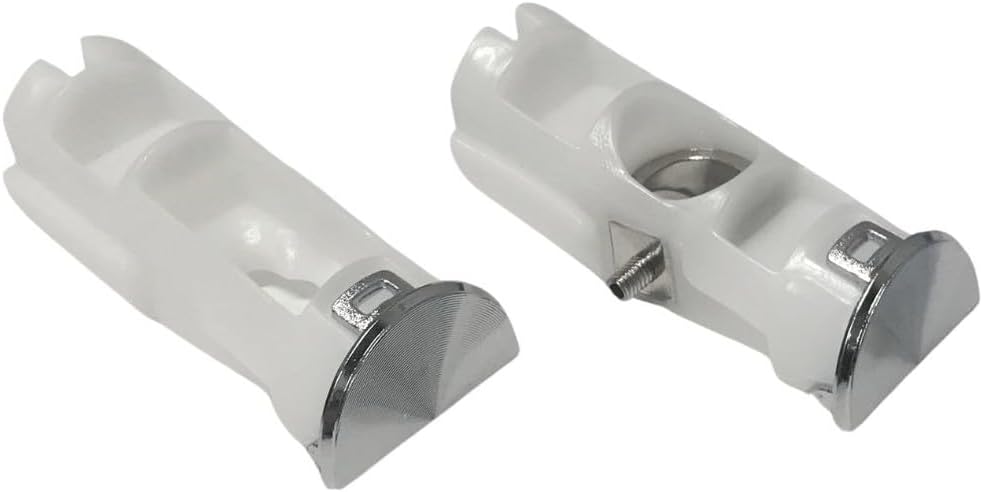 Freezer Handle Support Set Compatible with Samsung Model Numbers RF263BEAESG, RF263BEAESG/AA, RF263BEAESP, RF263BEAESP/AA