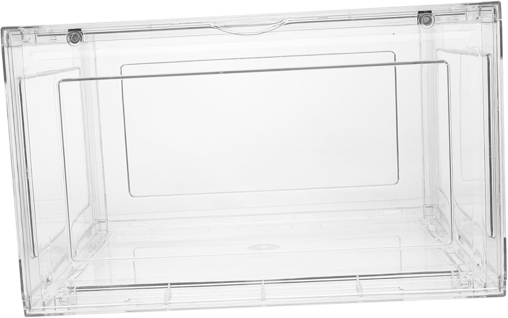 Unomor Clear Bread Storage Container Large Capacity Reusable Bread Box for Kitchen Organization