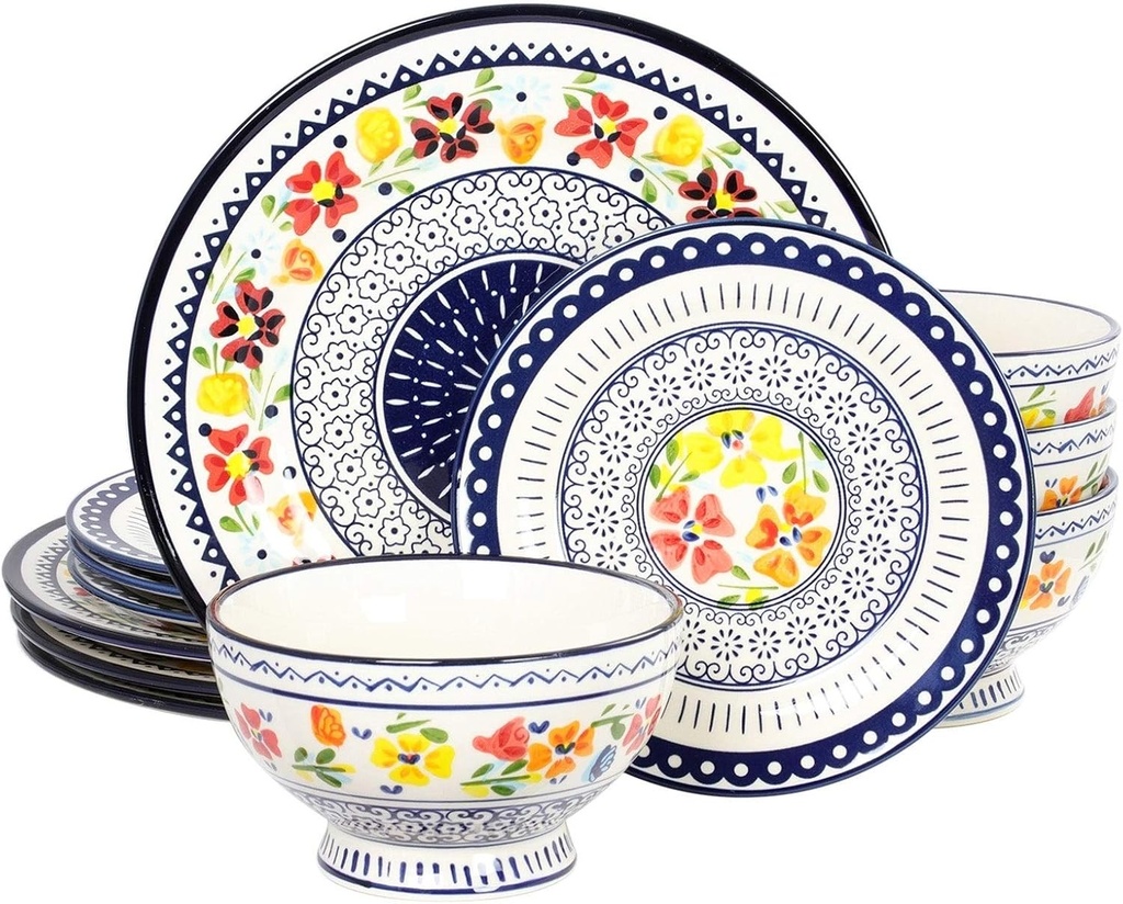 Gibson Luxembourg 12pc Dinnerware Set