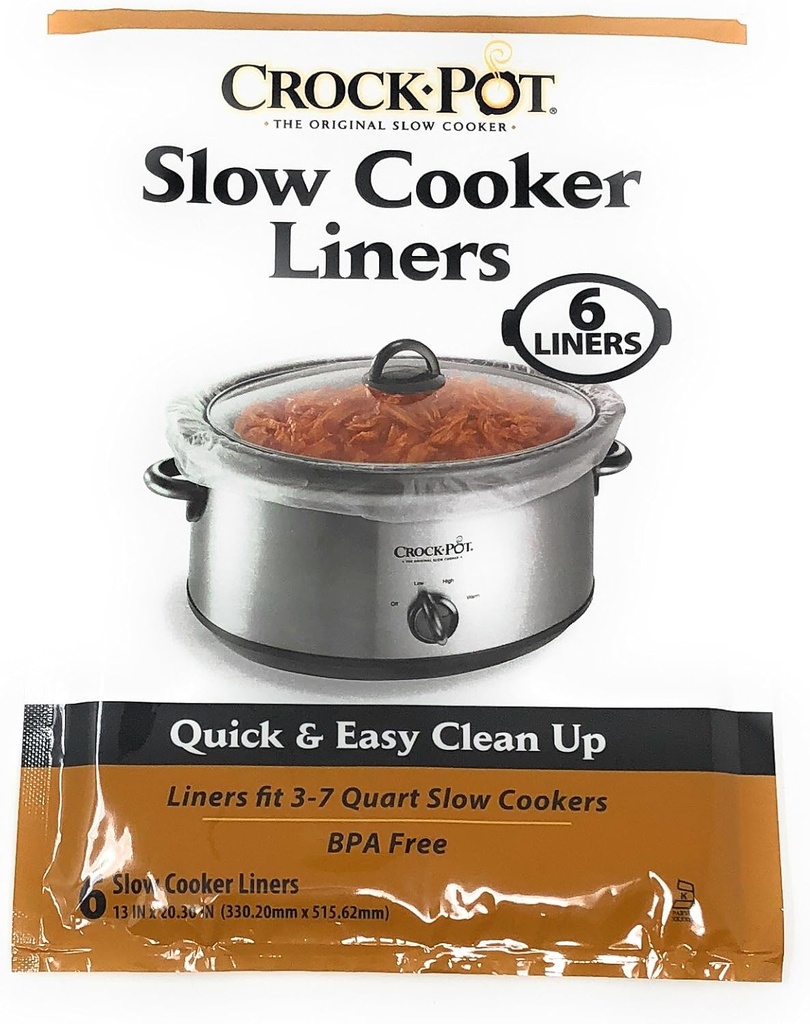 SLOWCOOKR LINER 6PK