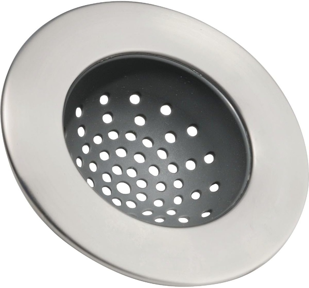 InterDesign Forma Sink Strainer, Brushed Stainless Steel
