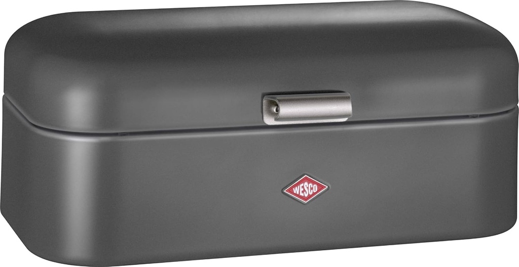 Wesco Bread bin, Metal Sheet Steel, graphitegray, Graphite