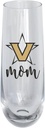 Vanderbilt Commodores University 10 oz Stemless Flute mom Design Officially Licensed Single