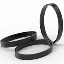 3-Pack Vacuum Belt for Bissell 7/9/10 p/n 3031120, Upgraded Pet Vacuum Cleaner Belt for Bissell Powerforce Helix Cleanview Powerlifter Swivel Rewind Vac Cleaner Replacement Pn 2031093 3031123 32074