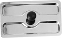 Multi-purpose Stainless Steel Toaster Cover Upper Cover for Bread Machine Convenient and Practical Kitchen Accessory for Home Use