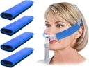 4-Packs CPAP strap covers, Soft Fleece CPAP strap comfort pads, CPAP face pads, Comfortable CPAP supplies for CPAP mask, CPAP accessories for sleep apnea mask, CPAP pads, comfort supply for CPAP