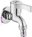 [Faucet extender] Universal rotating anti-splash water - 13-50cm free bending, stainless steel hose, universal interface, (including universal connector）