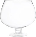 Oversized Glass Goblet 2/3/4000ml Creative Oversized Goblet Reusable Clear Glass Cups Creative Juice Cocktail Wine Cup Huge Stemwares for Home Restaurant Kitchen