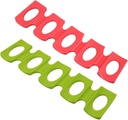 2pcs Beer Mat Can Holder for Refrigerator Silicone Drink Stacking Mat Beverage Storage Rack Fridge Wine Holder