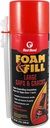 Red Devil 0909 Spray Foam, Fill Large Gaps & Cracks Expanding Insulation Polyurethane Foam Sealant, 12 Oz, Off White