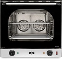KWS CO-3 1600W Half Size Commercial Countertop Convection Oven, 2 Cu. Ft. - 120V, 4-Tier Toaster w/Front Glass Door, Electric Baking Oven