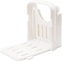 Bread Slicer Toast Cutting Adjustable Roast Loaf Slicer Cutter Foldable Compact Toast Slicing Machine for Homemade Bread Kitchen Baking Tools