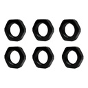1/2"-28 Thread Jam Nuts Steel for 223 (Steel - 6pc)