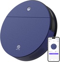 OKP K3 Robot Vacuum Cleaner Self-Charging Robotic Vacuum Cleaner with 2000Pa Strong Suction Voice Control for Hardfloor and Carpet,Blue