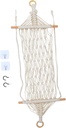 Cotton Rope Net Bag Fruit Basket Kitchen Fruit Holder Pendant Decorative String Bag Hanging Basket