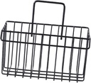 Garneck Hanging Drain Basket for Kitchen Sponge Holder Boho Bathroom Decor Multi-functional Storage Black