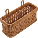 Hanging Baskets Kitchen Organization Fruit Vegetable Storage Wall Decor Woven Hanging Basket for Kitchen