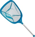 U.S. Pool Supply Professional Spa, Hot Tub, Pool Hand Leaf Skimmer Net with 12" Aluminum Pole - Deep Ultra Fine Mesh Netting Bag Basket, Clean the Finest Debris - Pond Small Kid Kiddie Inflatable Pool