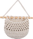 2pcs Fruit Net Bags Storage Organizer Bohemian Decor Baskets for Kitchen