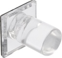 The Hillman Group 59224 Clear Adhesive Knob, 3-Pack