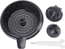 Juicer Press Strainer Kit for TM6 TM5, Quick and Easy to Replace Juicer Replacement Parts, Plastic Juicing Citrus Squeezer Attachment Food Processor Accessories