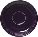 Fiesta® Saucer Plate (5.875 inch) – Durable Ceramic, Lead-Free, Dishwasher/Microwave/Oven Safe – Made in USA Dinnerware - Plum