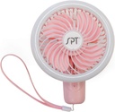 SPT SF-007P: Personal Hand-Held Fan – Pink