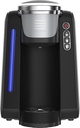 JAVAPod Coffee Maker and Single Serve Brewer Coffee Machine, Includes Pod Capsule with Integrated Mesh Strainer, Refillable or in-Line Water for Home Kitchen or Commercial Use (Black)