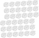 PRETYZOOM 100pcs Cake Cup Combination Cupcake Holders Handles Muffin Container Lids Cake Box Storage Box for Biscuits Cookies