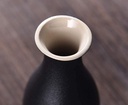 Refineness Sake Set, Japanese Style Pottery Traditionalceramic for Home,Include 4 Saki Cup