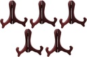 5 Pieces of Plate Holders for Puerh Tea Cakes , Brown