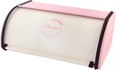 Sturdy Metal Bread Bin Large Capacity Bread Storage Box Cute Bread Holder with Lid for Kitchen Storage