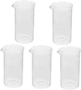 Coffee Press Replacement Beaker Cup for Press Pot and Reusable Espresso Maker Accessory for Coffee Tea Hot Cold Beverages