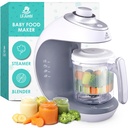 Lil’ Jumbl - Baby Food Maker Steamer and Blender - Puree Blender with Timer, One-Press Processor & Auto Shutoff, Cook & Steam Fruits, Veggies & Other Healthy Homemade Infant & Toddler Meals in Minutes
