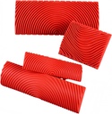 Wood Grain Tool,Simulated Wood Grain Brushes,Natural Woodgrain Maker for Decorative Painting,for Wall Room Decoration(4 Pcs)