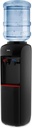 VECYS Hot and Cold Water Cooler Dispenser 3 or 5 Gallon with Child Safety Lock, Built-in Refrigerating Compressor and 304 Stainless Steel Reservior