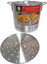40 Qt Tamale Steamer Vaporera Stock Pot Premium Aluminum Tamalera 10 Gallons