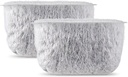 Mr. Coffee Advanced Water Filter Replacement Cartridges, 2 Pack | 60-Day Supply White